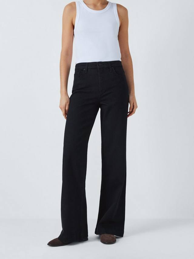 Джинсы с высокой талией и широкими штанинами John Lewis, цвет Black Wash
Джинсы с высокой талией и широкими штанинами John Lewis, цвет Black Wash