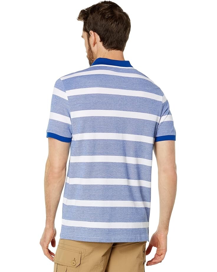 Поло U.S. POLO ASSN. Short Sleeve Yarn-Dye Birdseye Stripe Pique Polo, цвет Blue Raft
Поло U.S. POLO ASSN. Short Sleeve Yarn-Dye Birdseye Stripe Pique Polo, цвет Blue Raft