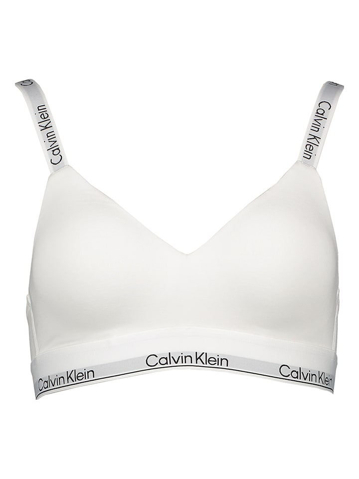 Calvin Klein Белый бюстгальтер без косточек
Calvin Klein Белый бюстгальтер без косточек