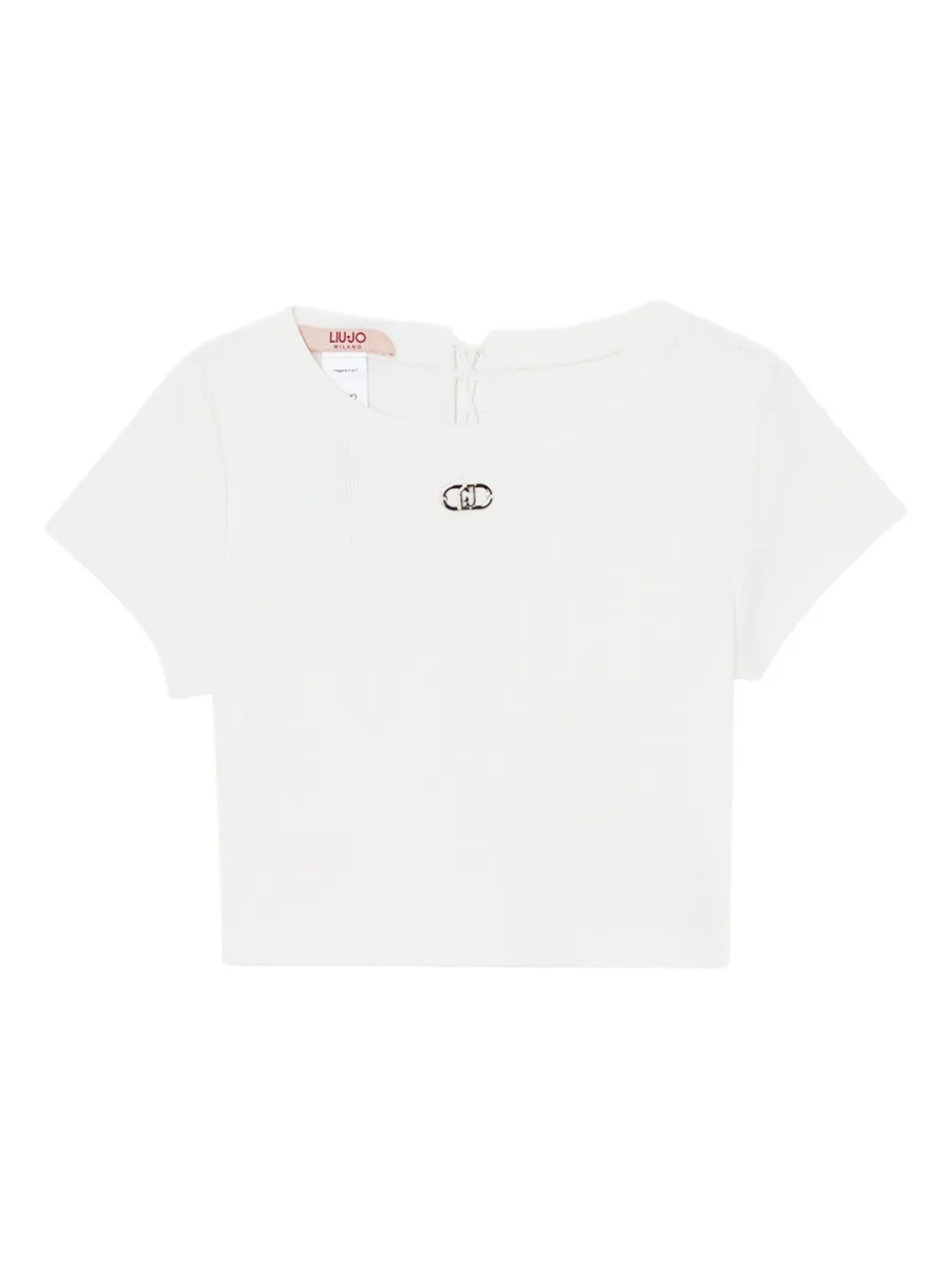 Топ с короткими рукавами в рубчик Liu Jo Kids, белый
Топ с короткими рукавами в рубчик Liu Jo Kids, белый