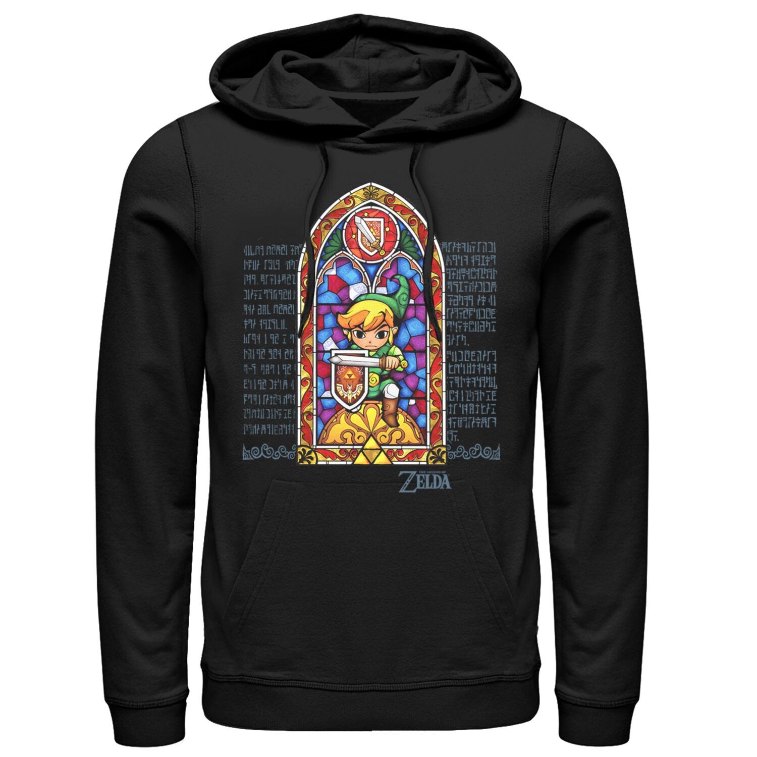 Мужской пуловер с капюшоном Legend Of Zelda Link Stained Glass Window Licensed Character
Мужской пуловер с капюшоном Legend Of Zelda Link Stained Glass Window Licensed Character