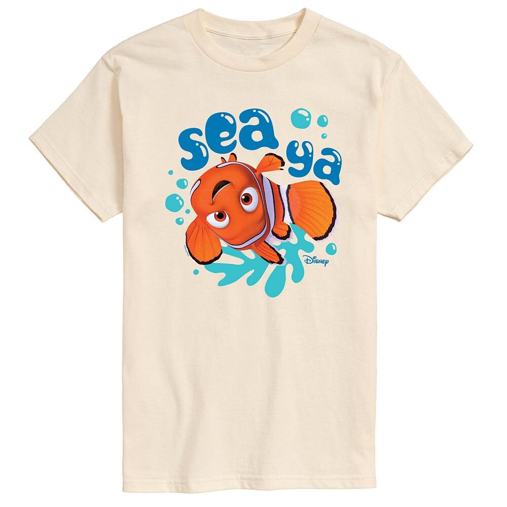 Мужская футболка с рисунком Sea Ya от Disney/Pixar's Finding Nemo Disney / Pixar, цвет Cream
Мужская футболка с рисунком Sea Ya от Disney/Pixar's Finding Nemo Disney / Pixar, цвет Cream