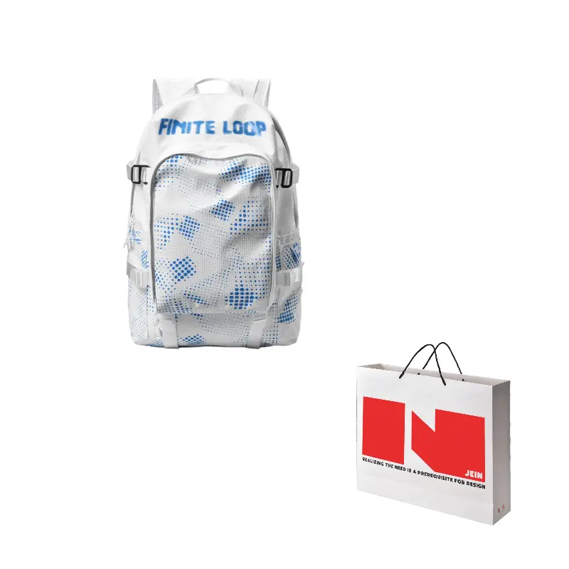 FINITE LOOP Классический унисекс рюкзак из переработанного полиэстера разноцветный, Style 7
FINITE LOOP Классический унисекс рюкзак из переработанного полиэстера разноцветный, Style 7