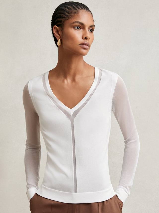 Soraya блузка с цветными блоками и длинными рукавами с v-образным вырезом Reiss
Soraya блузка с цветными блоками и длинными рукавами с v-образным вырезом Reiss