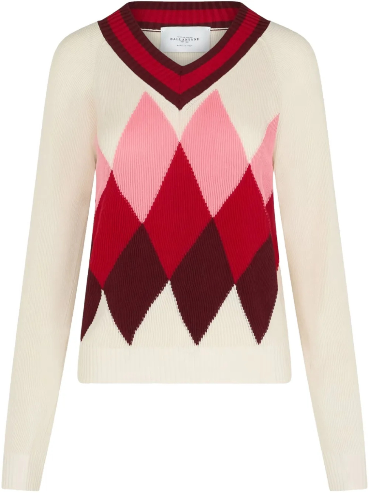 Джемпер Ballantyne из хлопка и кашемира, белый
Джемпер Ballantyne из хлопка и кашемира, белый