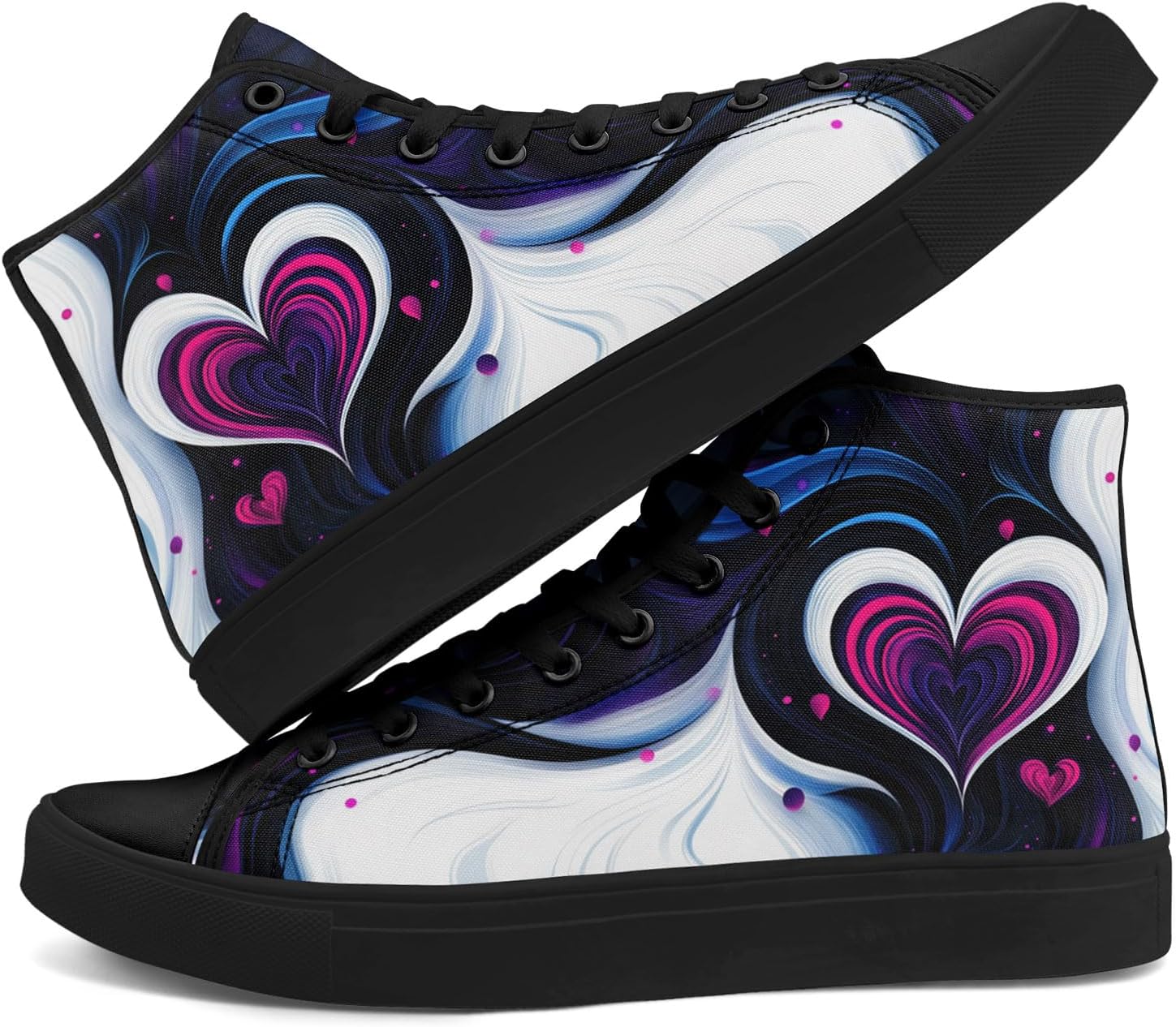 Романтические высокие кеды на ткани для женщин и мужчин, стильная повседневная обувь ко Дню святого Валентина, унисекс, подарок для пар Awsole, белый/черный/синий/розовый/темно-синий
Романтические высокие кеды на ткани для женщин и мужчин, стильная повседневная обувь ко Дню святого Валентина, унисекс, подарок для пар Awsole, белый/черный/синий/розовый/темно-синий