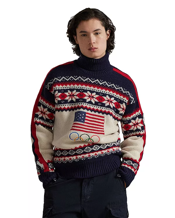 Свитер сборной США на церемонии открытия Polo Ralph Lauren, мультиколор
Свитер сборной США на церемонии открытия Polo Ralph Lauren, мультиколор