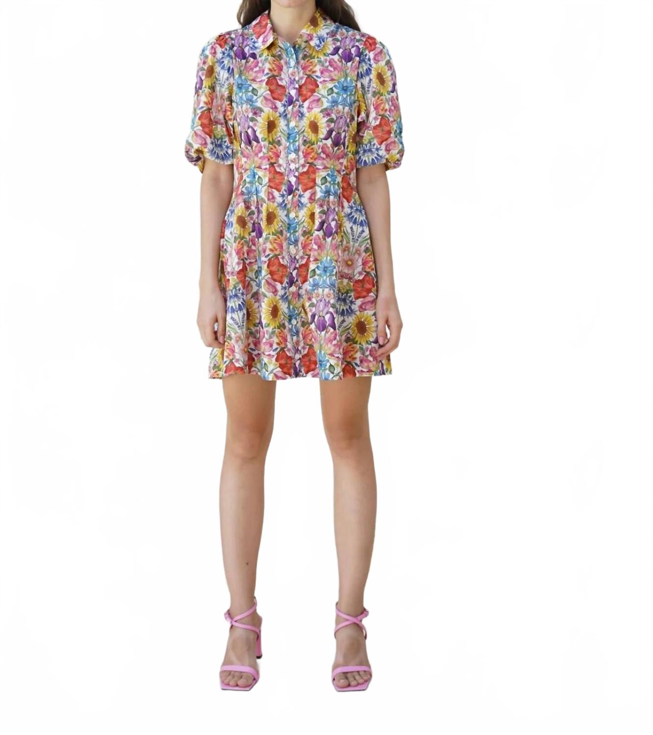 Марта мини-платье с цветочным принтом LOVE THE LABEL, Floral Muse Print
Марта мини-платье с цветочным принтом LOVE THE LABEL, Floral Muse Print