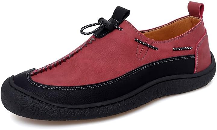 Мужские повседневные лоферы Asifn, нескользящие, легкие, для улицы, ретро, для прогулок, минималистичные офисные мокасины, красный
Мужские повседневные лоферы Asifn, нескользящие, легкие, для улицы, ретро, для прогулок, минималистичные офисные мокасины, красный