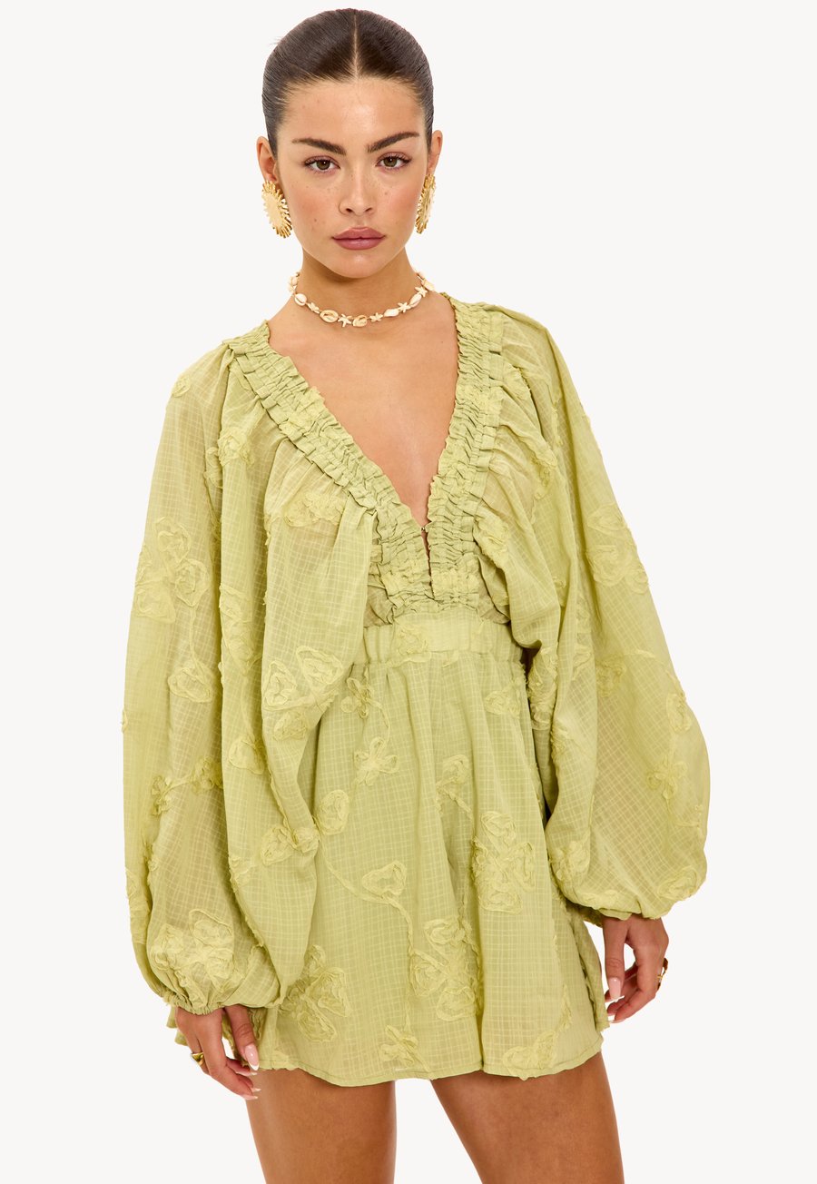 Комбинезон LOAVIES Jumpsuit, Flowers Big Green/Green
Комбинезон LOAVIES Jumpsuit, Flowers Big Green/Green