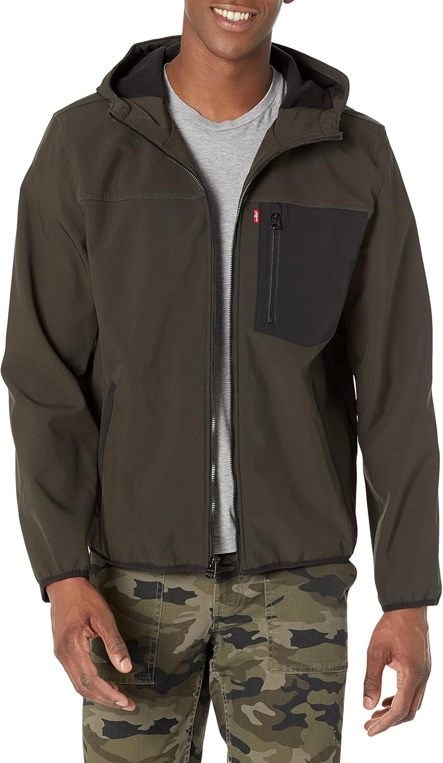 Мужская куртка Levi's Softshell Active, Olive/Black
Мужская куртка Levi's Softshell Active, Olive/Black