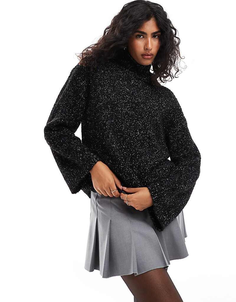 Джемпер с высоким воротником ASOS DESIGN Multiply из однотонной пряжи в горошек
Джемпер с высоким воротником ASOS DESIGN Multiply из однотонной пряжи в горошек