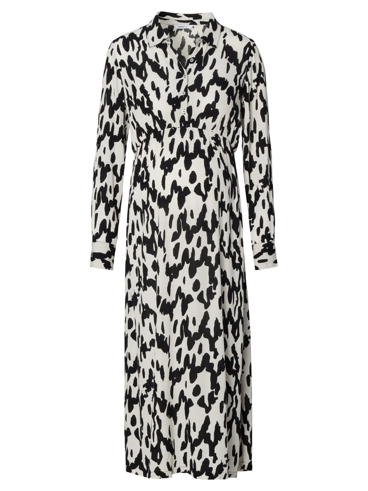 Noppies Платье для кормления Kiki с волнистым черным принтом
Noppies Платье для кормления Kiki с волнистым черным принтом