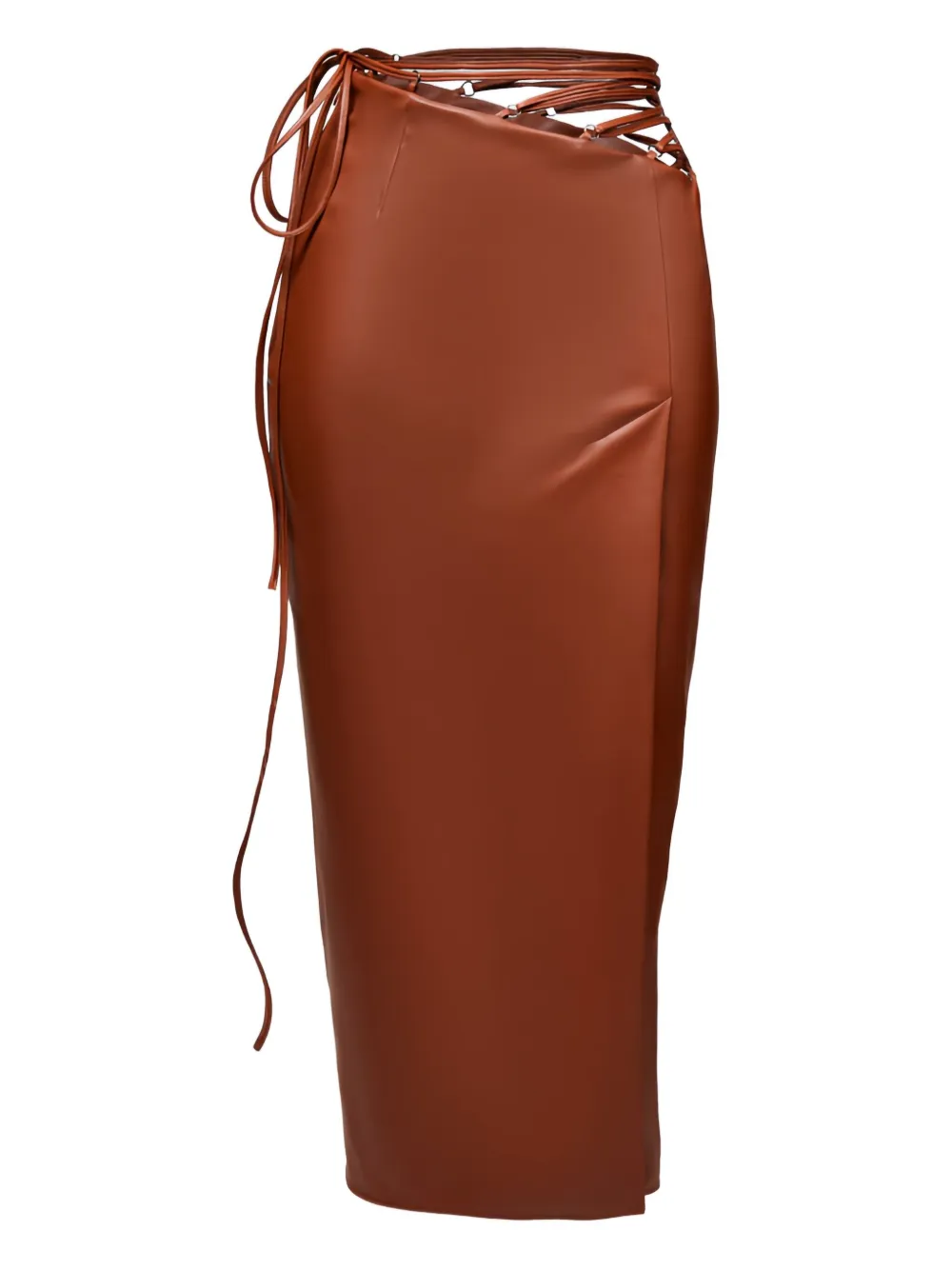 Юбка миди со шнуровкой Lika, коричневый
Юбка миди со шнуровкой Lika, коричневый