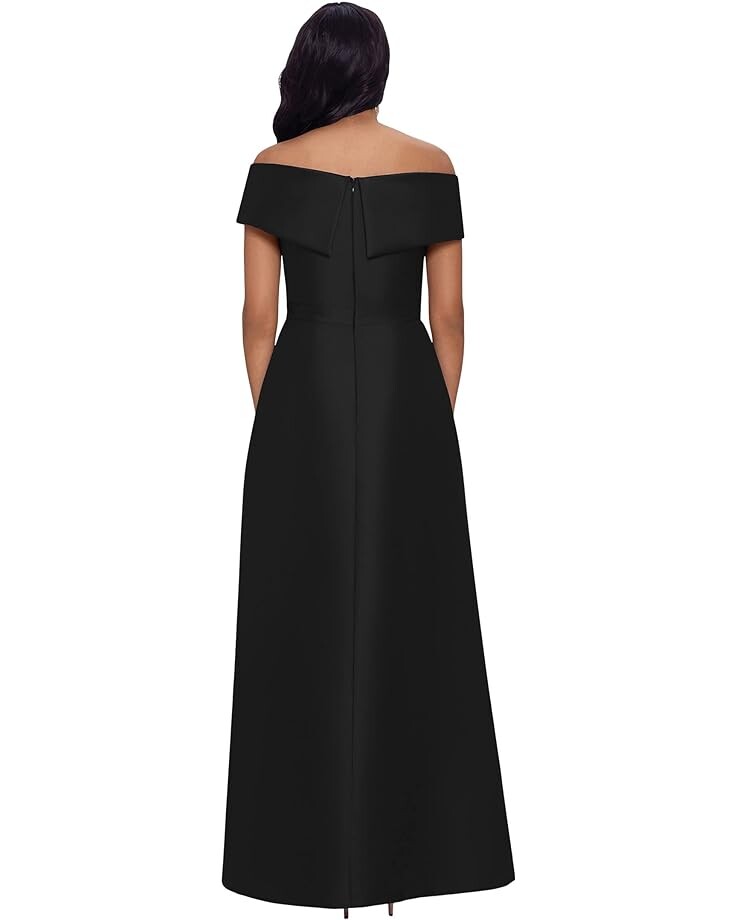 Платье XSCAPE Acadia High-Low Off-the-Shoulder Ballgown, черный
Платье XSCAPE Acadia High-Low Off-the-Shoulder Ballgown, черный