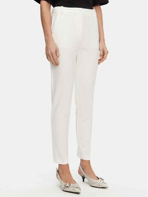 Брюки прямого кроя 100155 A1L4 Z05 Pinko, белый 
Брюки прямого кроя 100155 A1L4 Z05 Pinko, белый