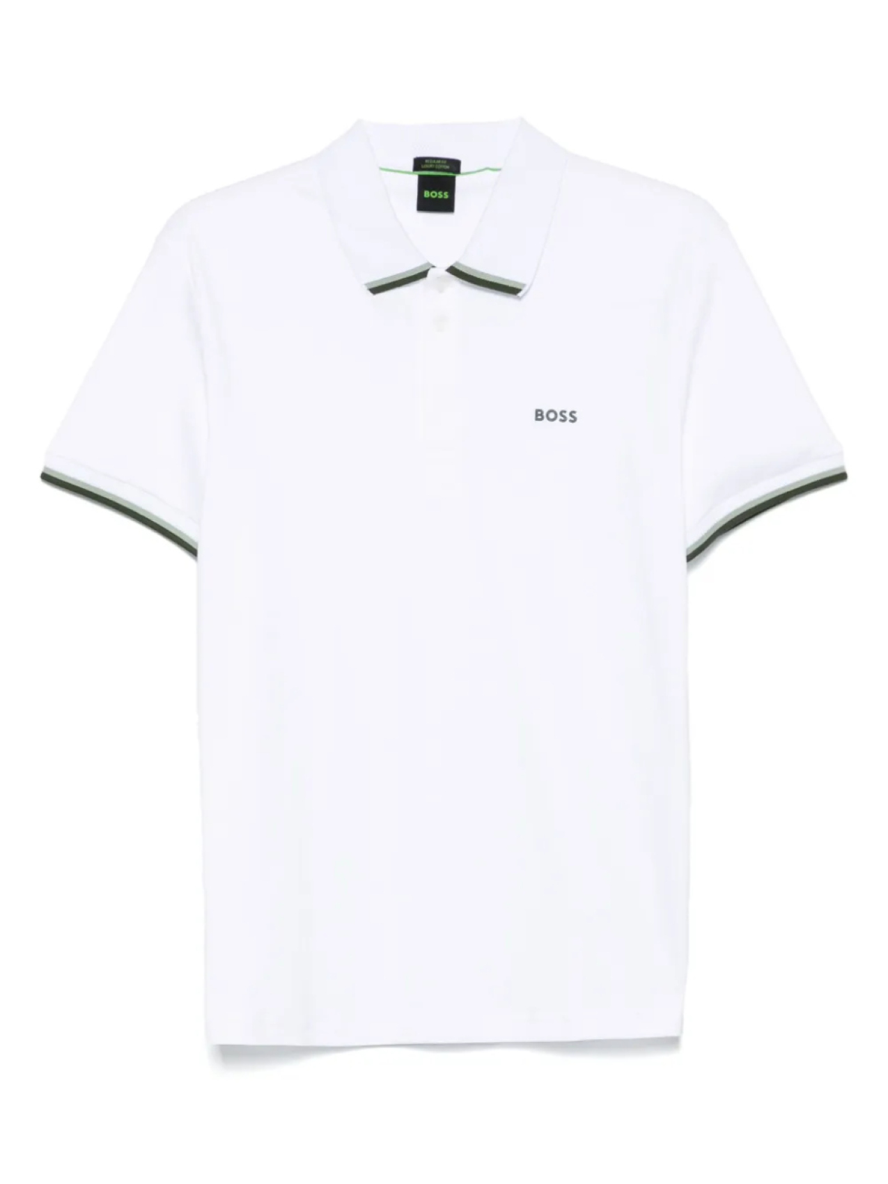 Рубашка-поло BOSS из хлопка, белый
Рубашка-поло BOSS из хлопка, белый