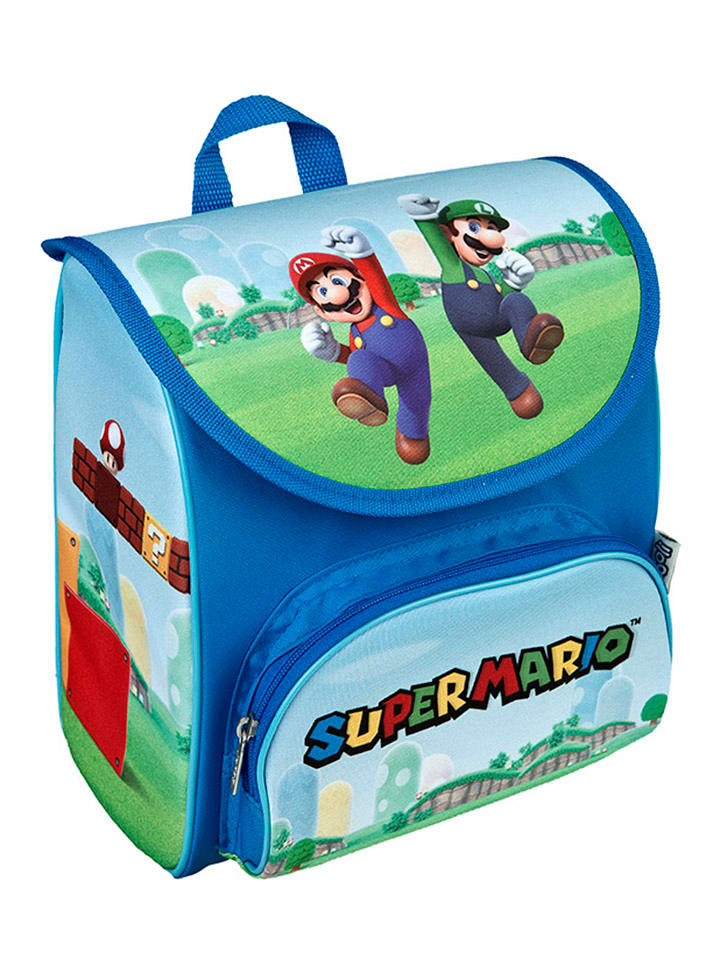 Super Mario Детский рюкзак "Супер Марио" синего цвета - (Ш)23 x (В)21 x (Г)13 см
Super Mario Детский рюкзак "Супер Марио" синего цвета - (Ш)23 x (В)21 x (Г)13 см