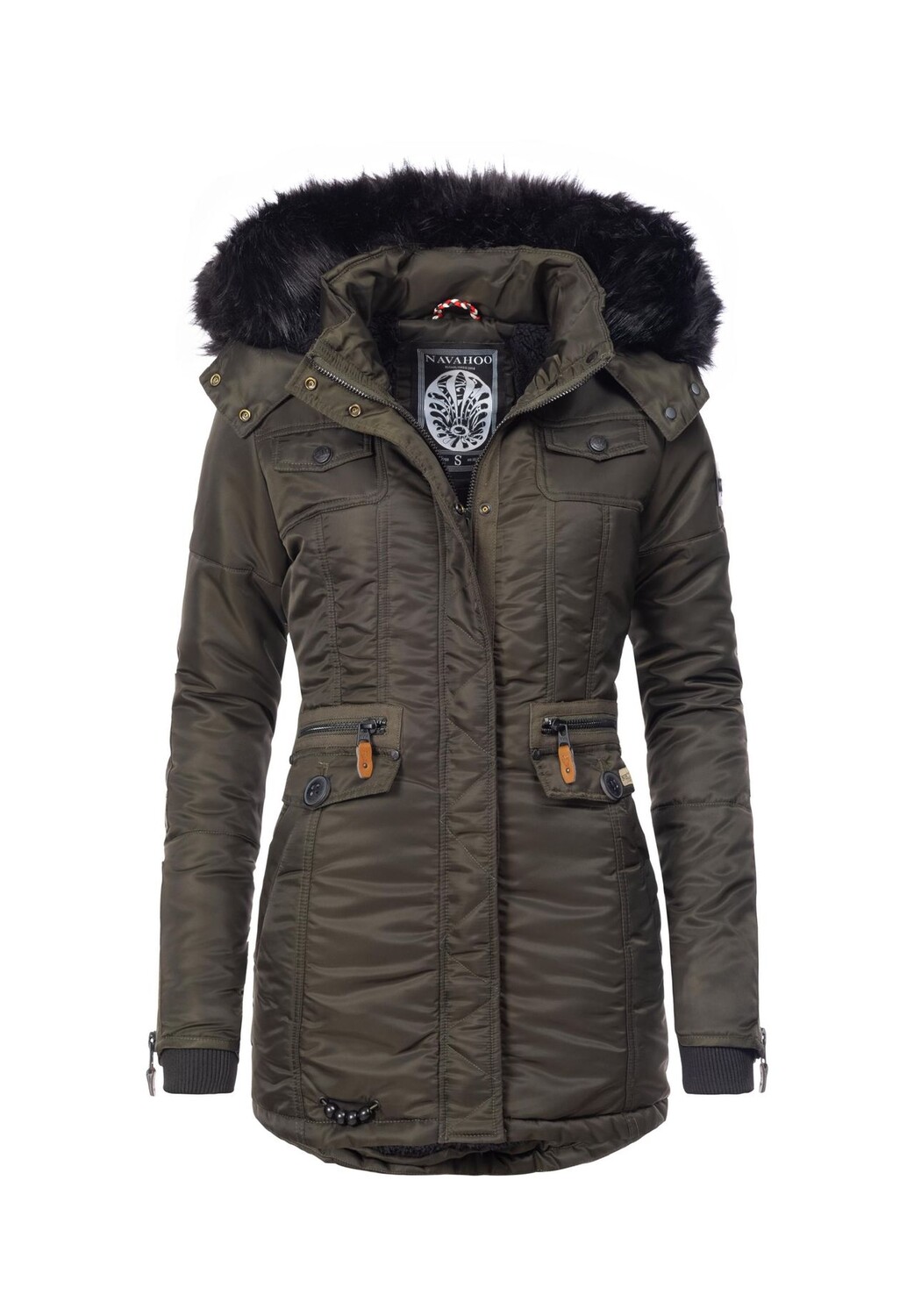 Зимнее пальто любимая NAVAHOO, зеленый
Зимнее пальто любимая NAVAHOO, зеленый