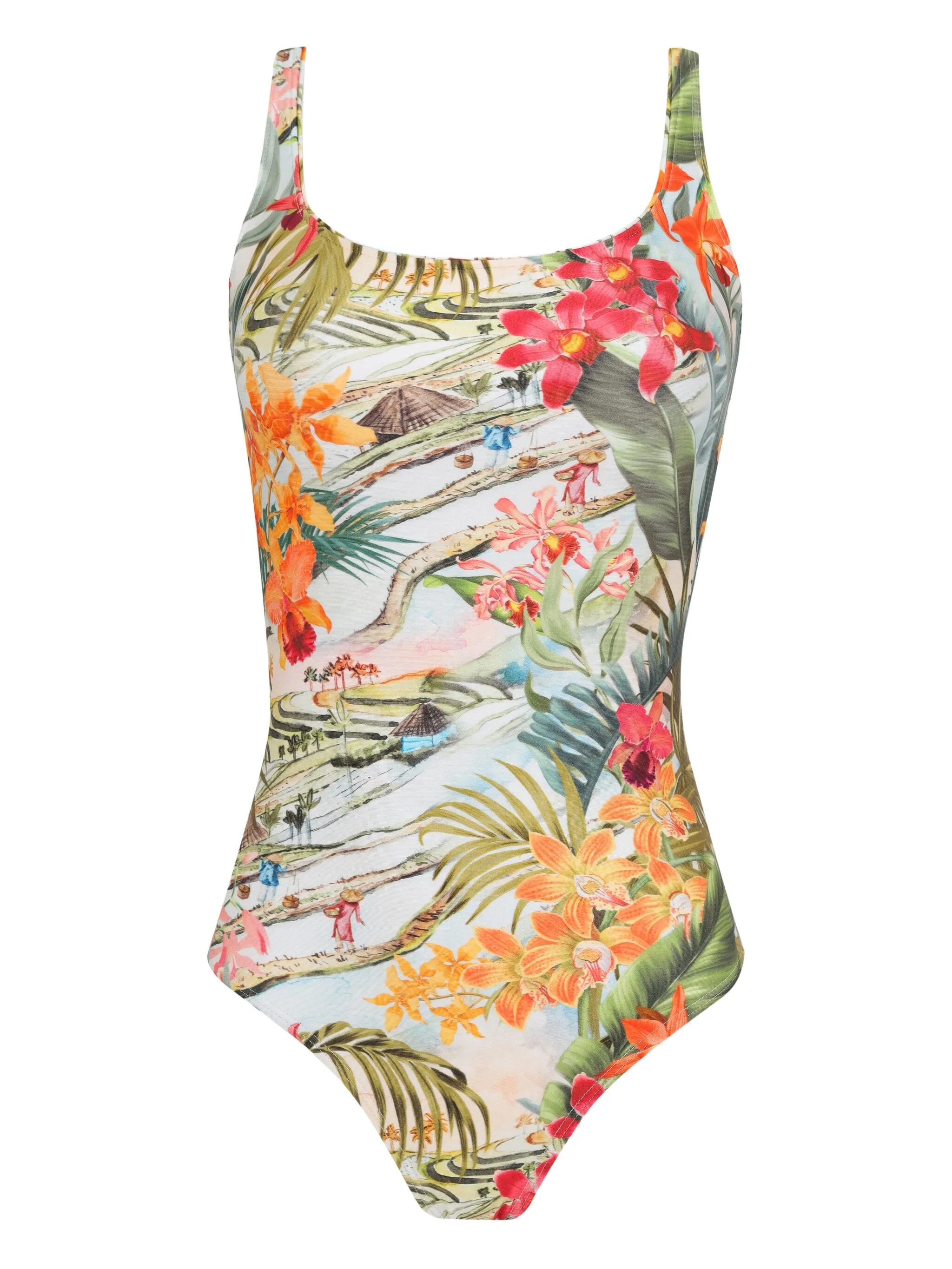 Купальник с цветочным принтом Lygia & Nanny, зеленый
Купальник с цветочным принтом Lygia & Nanny, зеленый