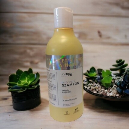 Так! Питательный увлажняющий шампунь Flow для вьющихся волос с ароматом дыни и алоэ, 400 мл, Visplantis
Так! Питательный увлажняющий шампунь Flow для вьющихся волос с ароматом дыни и алоэ, 400 мл, Visplantis