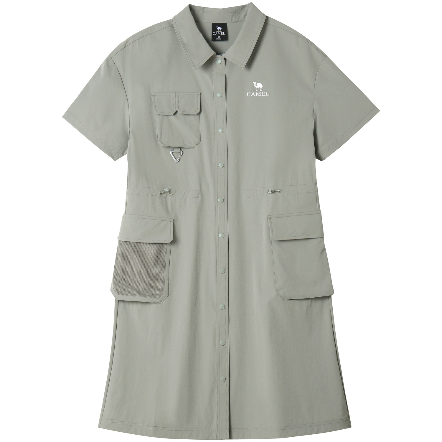 Городская коллекция Короткое платье с коротким рукавом Женское CAMEL, Ледяной хрусталь серый
Городская коллекция Короткое платье с коротким рукавом Женское CAMEL, Ледяной хрусталь серый