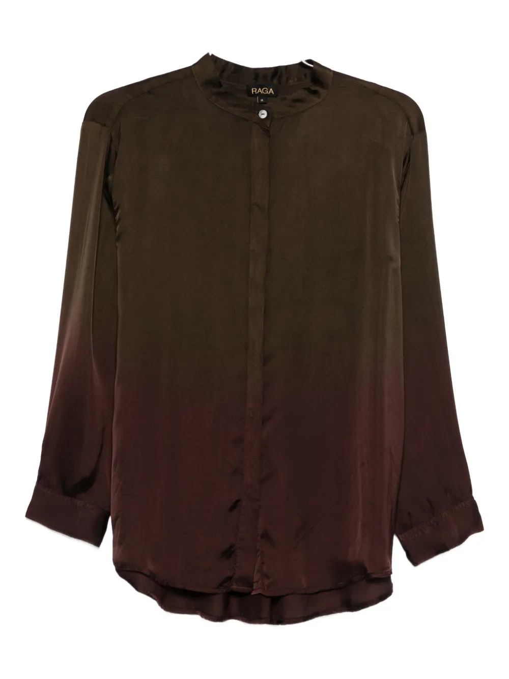 Шелковая рубашка на пуговицах Yavi, коричневый
Шелковая рубашка на пуговицах Yavi, коричневый