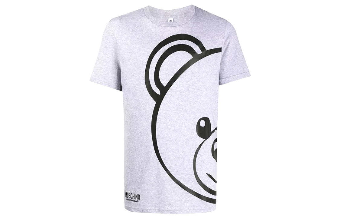 Футболка мужская серая MOSCHINO, серый
Футболка мужская серая MOSCHINO, серый