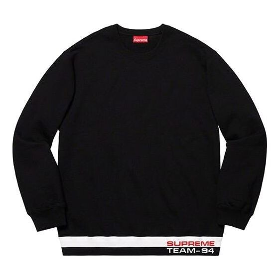 Свитер rib stripe crewneck 'black white' Supreme, черный
Свитер rib stripe crewneck 'black white' Supreme, черный