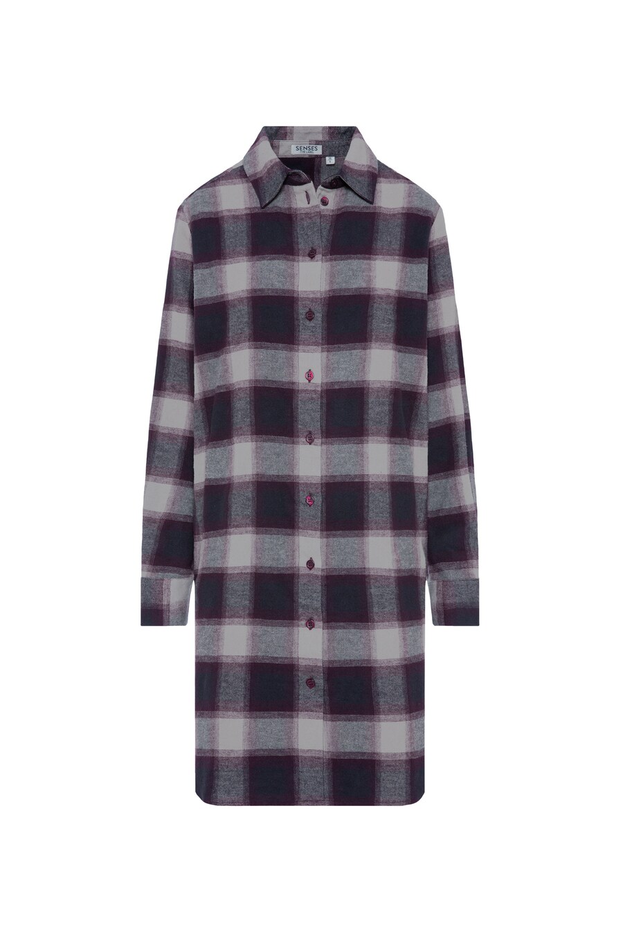 Платье-рубашка SENSES.THE LABEL, серый
Платье-рубашка SENSES.THE LABEL, серый