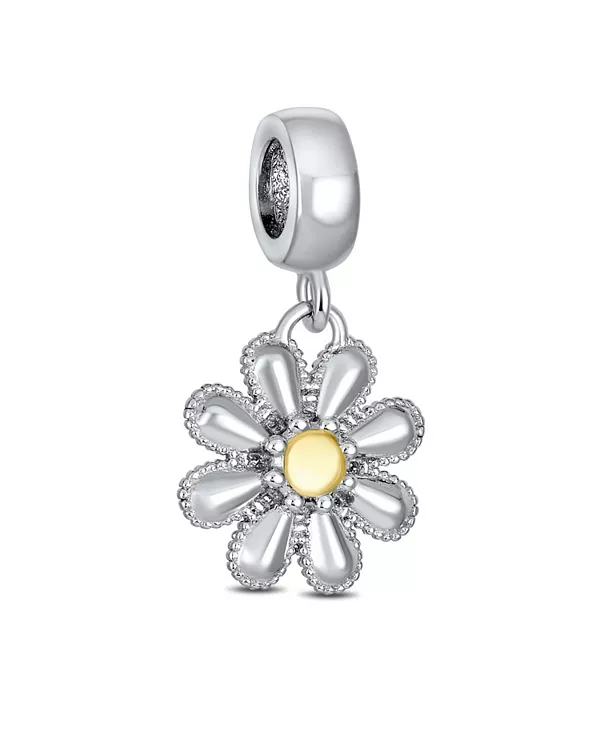 Бусина-Подвеска в виде подсолнуха с ромашкой, двухцветная позолоченная, подходит для европейского браслета Bling Jewelry, gold-tone
Бусина-Подвеска в виде подсолнуха с ромашкой, двухцветная позолоченная, подходит для европейского браслета Bling Jewelry, gold-tone