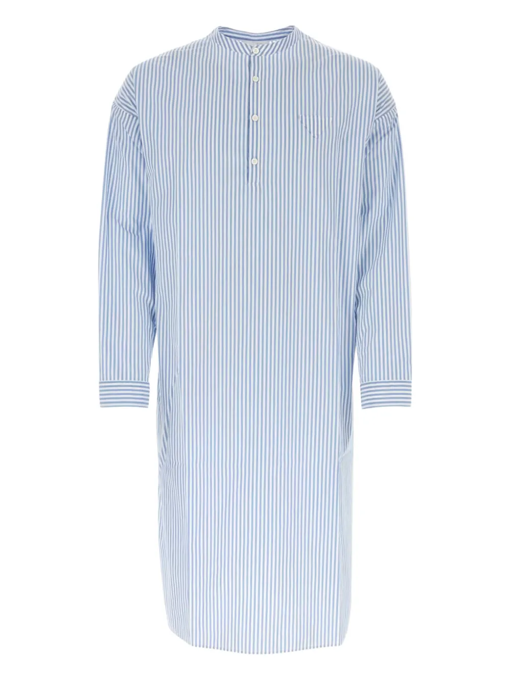 Полосатая хлопковая рубашка Prada, синий
Полосатая хлопковая рубашка Prada, синий