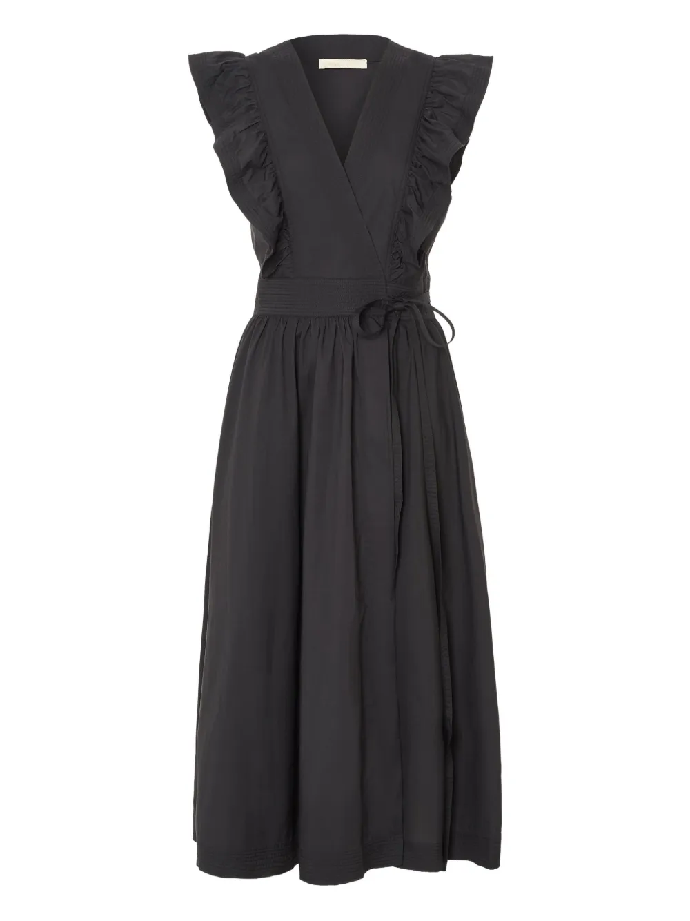 Платье миди с оборками Vanessa Bruno, черный
Платье миди с оборками Vanessa Bruno, черный
