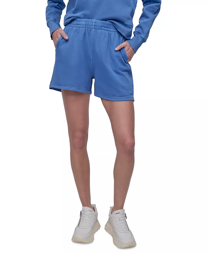 DKNY Sport Женские шорты с вышитым логотипом и сборкой, длина 4", синий
DKNY Sport Женские шорты с вышитым логотипом и сборкой, длина 4", синий