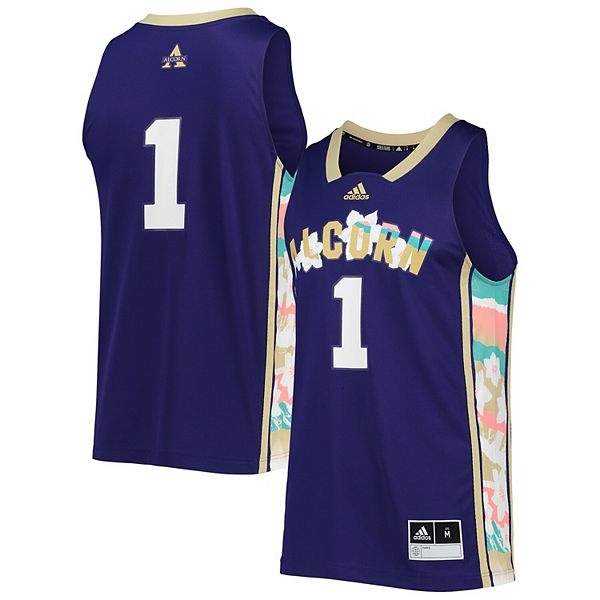 Мужская баскетбольная майка #1 purple Alcorn State Braves Honoring Black Excellence Adidas
Мужская баскетбольная майка #1 purple Alcorn State Braves Honoring Black Excellence Adidas