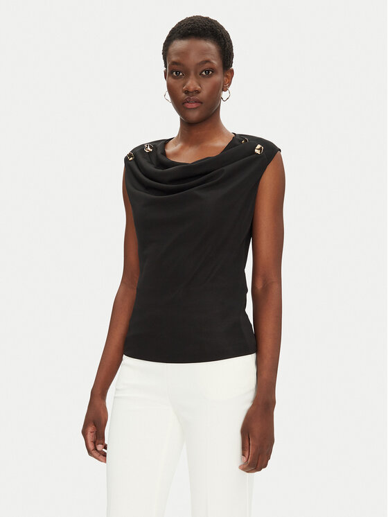 Блузка обычного кроя CFC0123497003 Rinascimento, черный 
Блузка обычного кроя CFC0123497003 Rinascimento, черный