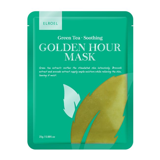 Успокаивающая маска для лица «Золотой час» с зеленым чаем Elroel, 25 гр
Успокаивающая маска для лица «Золотой час» с зеленым чаем Elroel, 25 гр