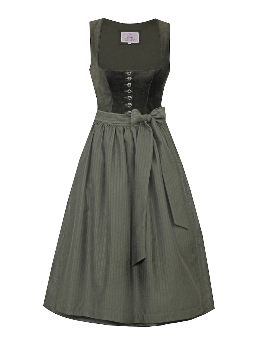 Широкая юбка в сборку MARJO Nußdorf, оливковый
Широкая юбка в сборку MARJO Nußdorf, оливковый