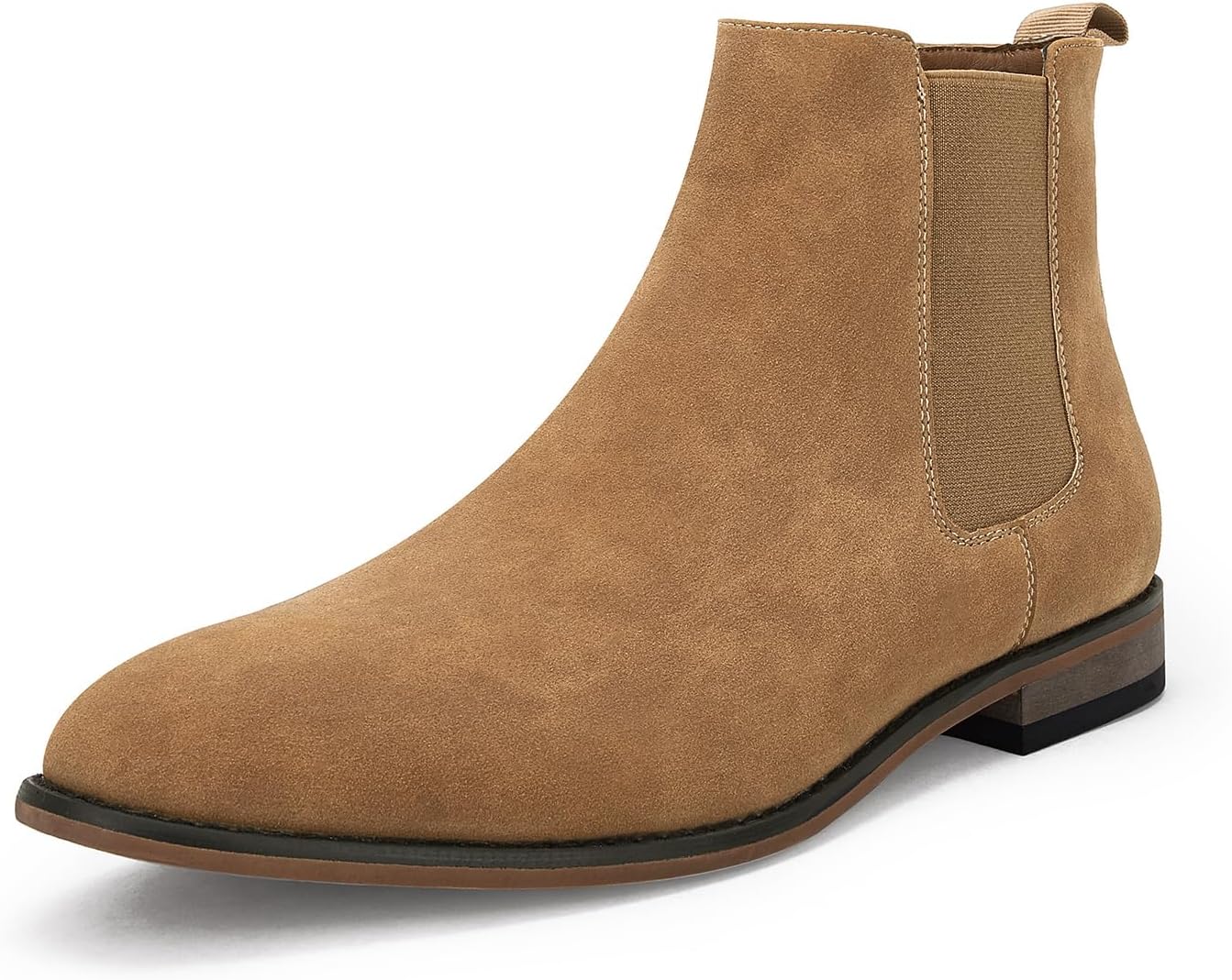 Мужские ботинки Челси слипоны с заостренным носком, с низким каблуком, из искусственной замши, повседневные и нарядные Coutgo, Camel
Мужские ботинки Челси слипоны с заостренным носком, с низким каблуком, из искусственной замши, повседневные и нарядные Coutgo, Camel