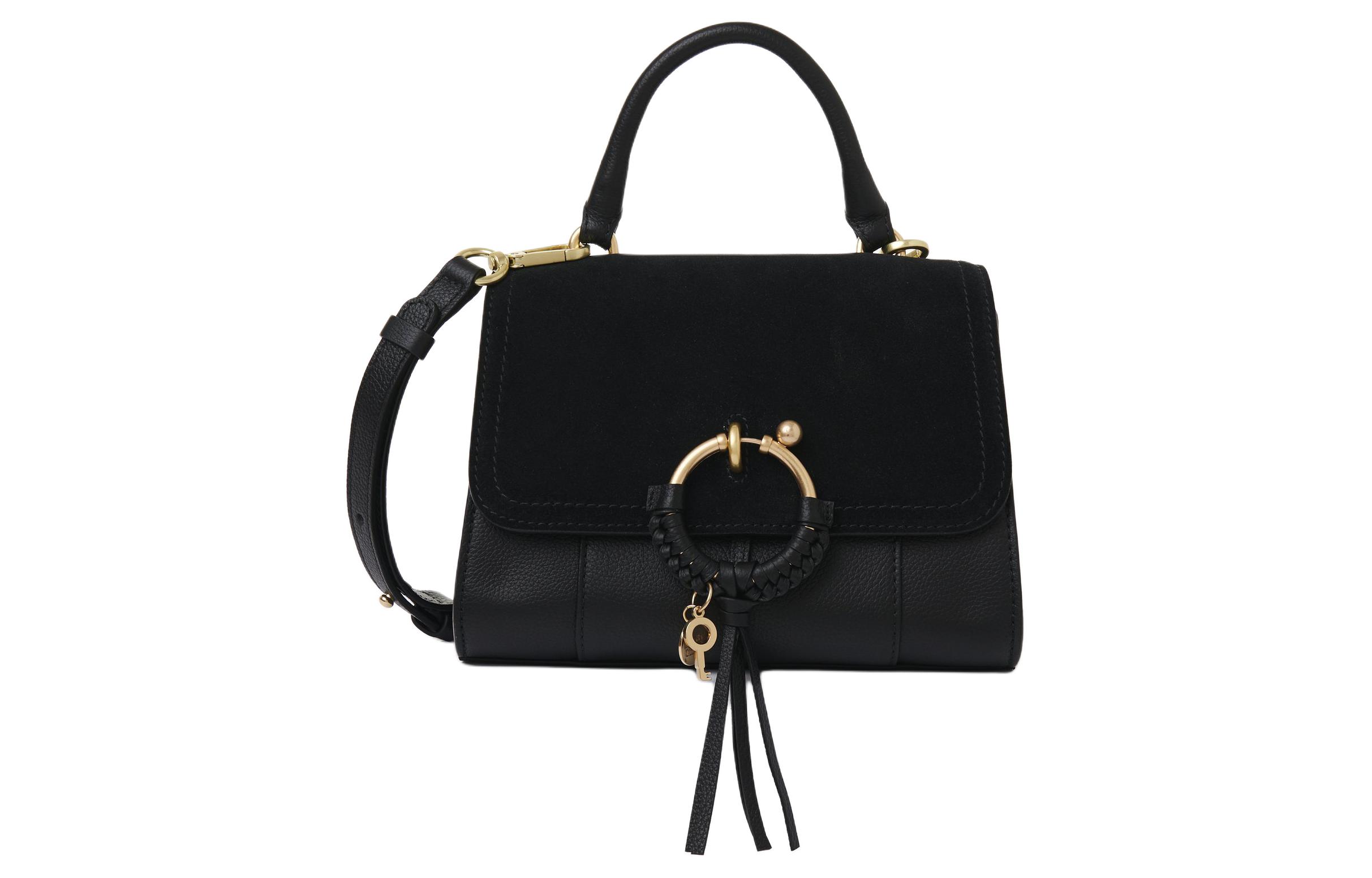 See By Chloe Женская сумка-мессенджер JOAN из замши с зернистой текстурой, черная
See By Chloe Женская сумка-мессенджер JOAN из замши с зернистой текстурой, черная