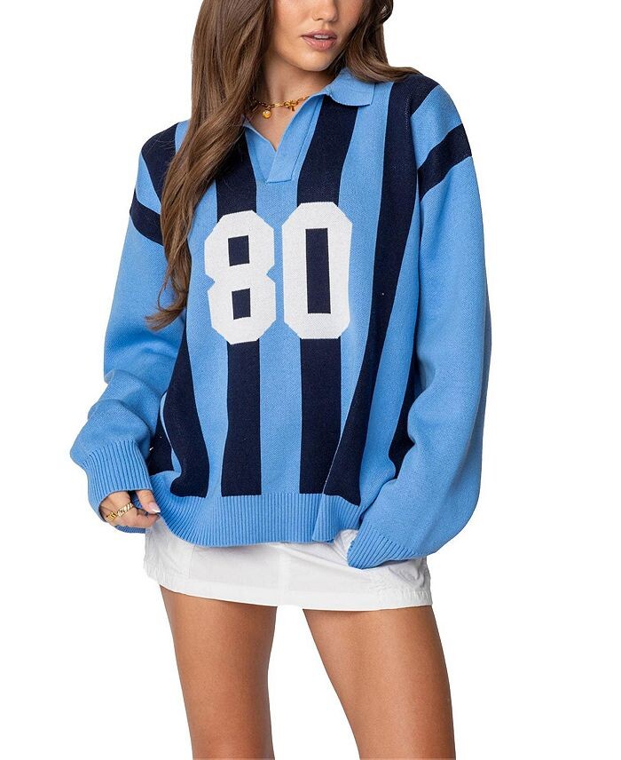 Свитер-поло оверсайз Edikted Larson, мультиколор
Свитер-поло оверсайз Edikted Larson, мультиколор