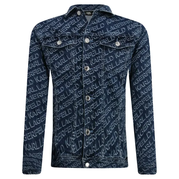 Джинсовая куртка стандартного кроя Karl Lagerfeld, синий
Джинсовая куртка стандартного кроя Karl Lagerfeld, синий