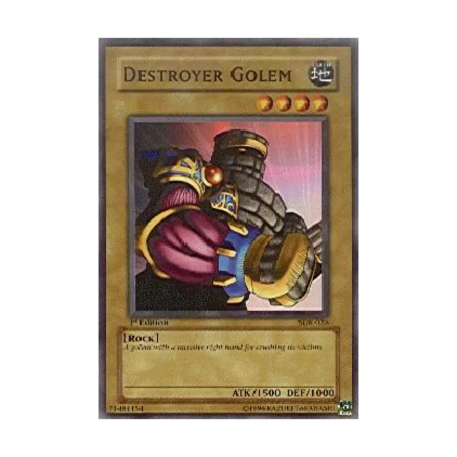 CCG Голем-разрушитель (Обычный), Yu-Gi-Oh - Structure Deck - Kaiba - Singles
CCG Голем-разрушитель (Обычный), Yu-Gi-Oh - Structure Deck - Kaiba - Singles