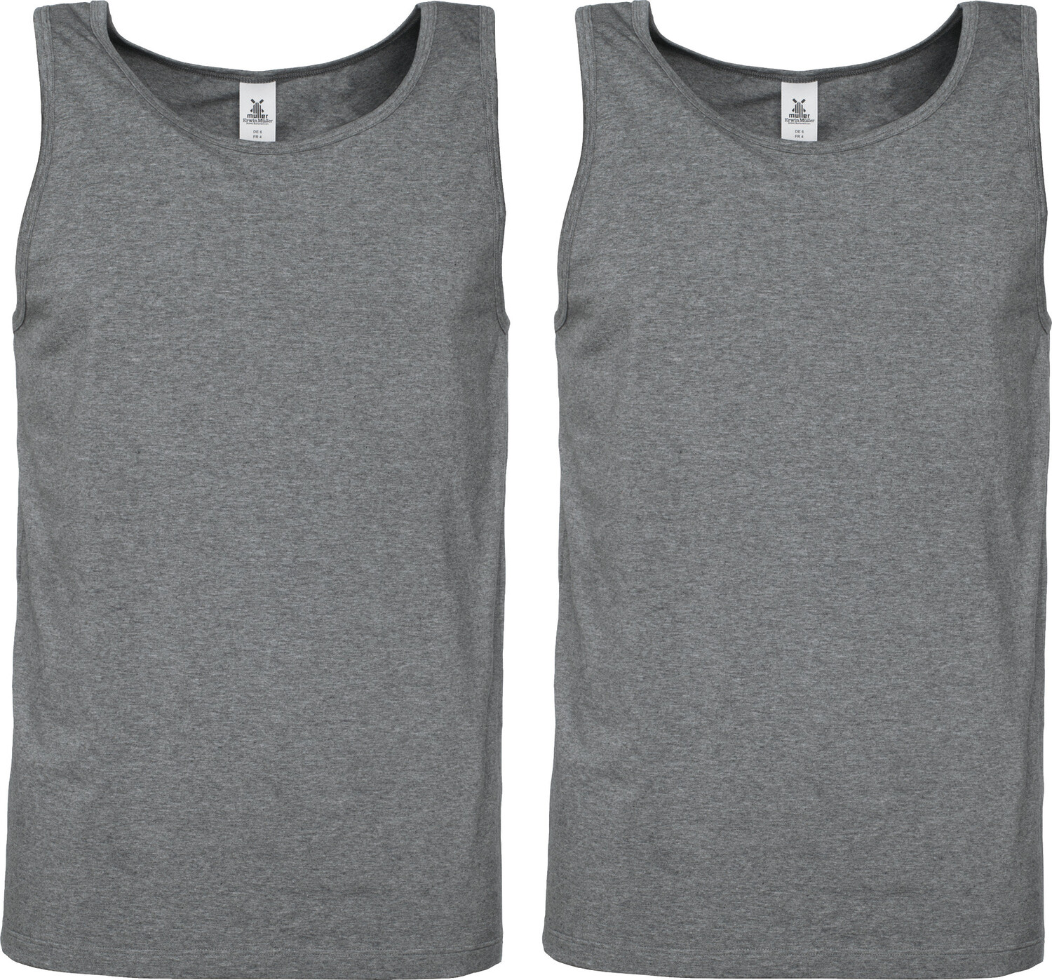 Майка Erwin Müller 2er Pack, цвет grau meliert
Майка Erwin Müller 2er Pack, цвет grau meliert