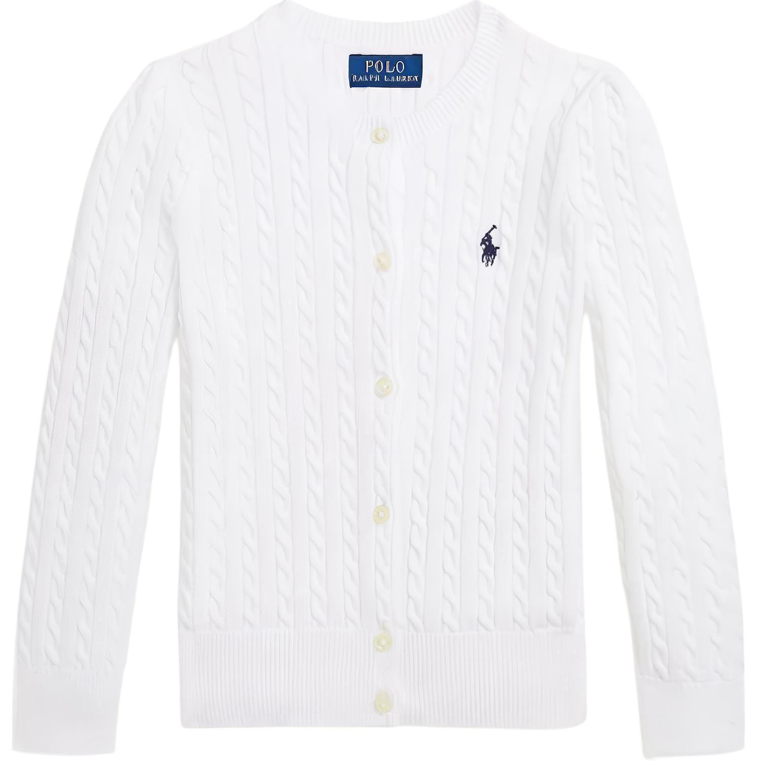 Polo Ralph Lauren Белая детская кофта Kids'
Polo Ralph Lauren Белая детская кофта Kids'