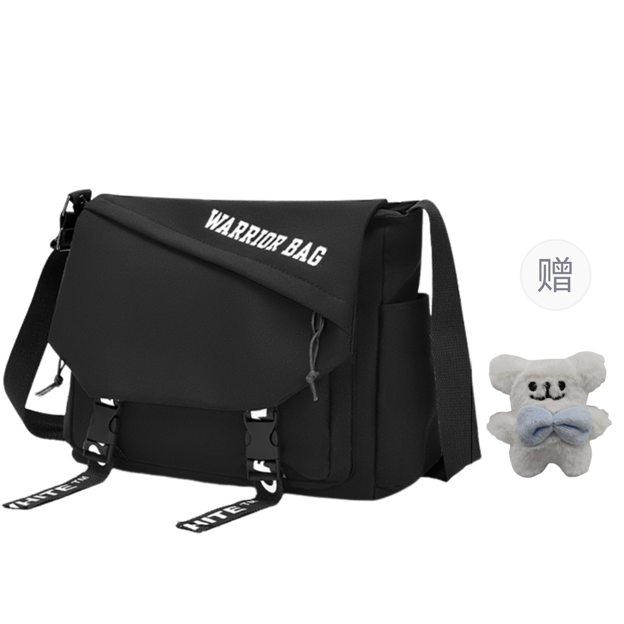 WARRIOR Нейлоновая наплечная сумка Unisex White/Black
WARRIOR Нейлоновая наплечная сумка Unisex White/Black