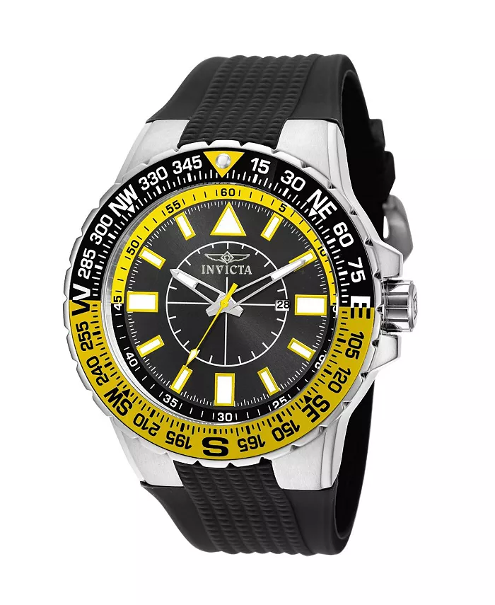 Мужские часы Aviator Quartz 3 Hand с черным циферблатом, модель 19267 Invicta, черный
Мужские часы Aviator Quartz 3 Hand с черным циферблатом, модель 19267 Invicta, черный