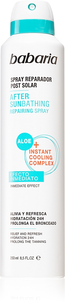 Восстанавливающий спрей после загара, охлаждающий спрей после загара Babaria, 250 мл
Восстанавливающий спрей после загара, охлаждающий спрей после загара Babaria, 250 мл
