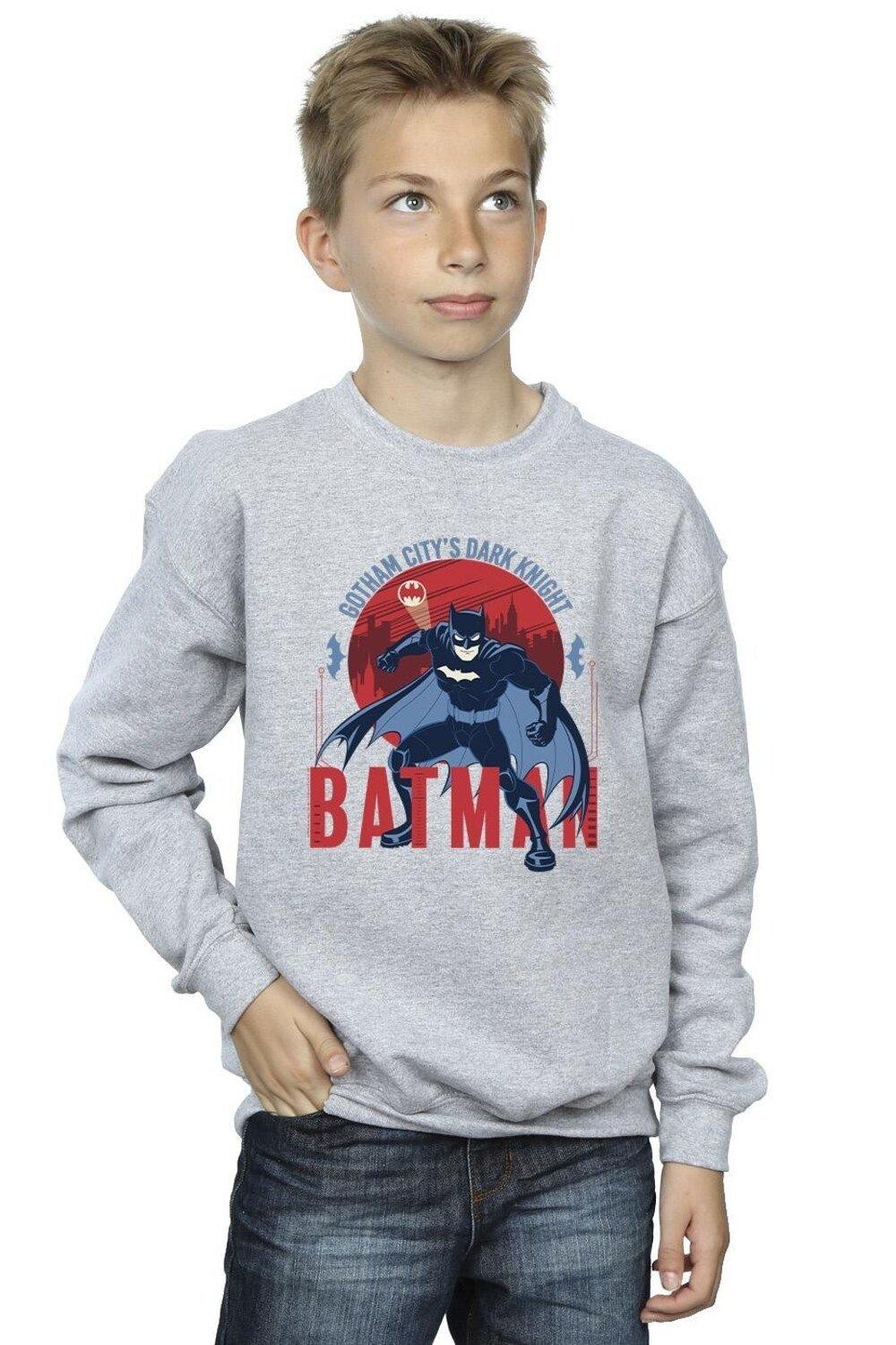 Толстовка с изображением Бэтмена и Готэм-сити DC Comics, серый
Толстовка с изображением Бэтмена и Готэм-сити DC Comics, серый