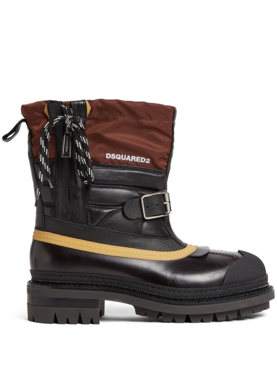 DSQUARED2 ботинки со вставками, черный
DSQUARED2 ботинки со вставками, черный
